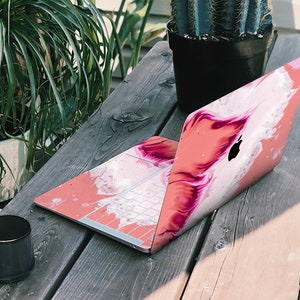 Pink Marble MacBook decal for Pro 13 M2 A2338 MacBook skin for Pro 14 MacBook keyboard cover for Pro 16 M3 2023 Pink MacBook keyboard skin