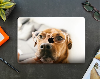 Cute dog MacBook Pro 14 inch M3 Case A2779 MacBook Air 15 inch Protective Plastic shell MacBook Air M2 13.6 case MacBook Pro M3 16 inch case