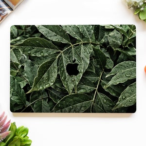 Capa Tropical Leaves MacBook Air M3 15 Novo MacBook Pro 14 M2 Capa protetora de plástico Novo 2025 MacBook Pro 16 M4 capa A3403 MacBook Air 13