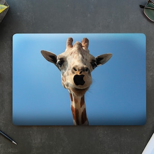 Cute Giraffe MacBook Pro 13 M2 case A2338 New MacBook Pro 16 M4 Protective Plastic Case MacBook Air 15 M3 Cover A3403 MacBook Pro 14 M3 case