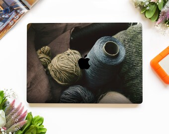 Crochet Hook MacBook Pro 16 inch M3 case Gift for Fashion Designer MacBook Air m2 case MacBook Pro 14 inch M2 Protective Plastic shell A2779