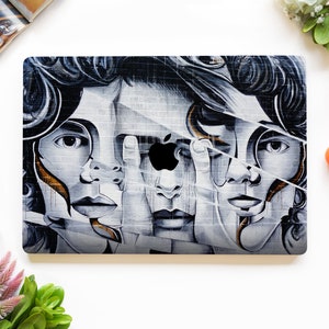 Street Art Macbook Pro 14 Case M1 M2 M3 A2779 Modern Art MacBook Air 15 Case Protective Plastic Cover for New MacBook 2025 Pro 16 M4 Case