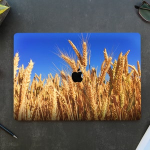 Wheat Plant MacBook Air 13.6 inch M3 case MacBook 2025 Protective Case Pro 16 M4 Macbook Air 15 M3 A3114 Gift for Ukrainian MacBook Air case