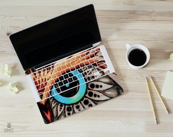 Bird's Eye Macbook Decal for Air/Pro