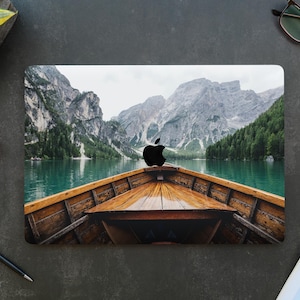 Emerald Lake MacBook Case, Mountain View Print, Plastic Shell