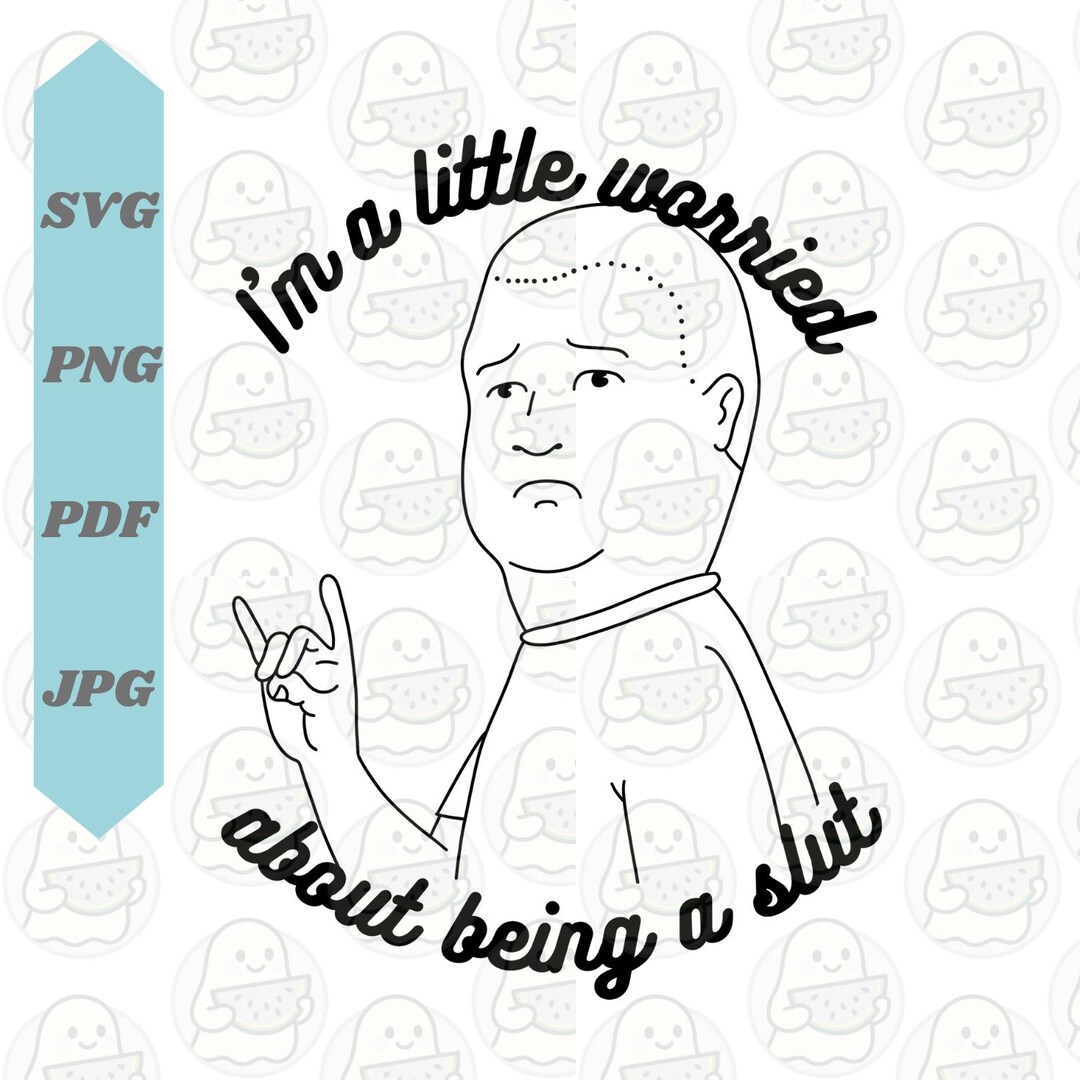 Bobby Hill Funny SVG, King of the Hill Funny Sticker, Tshirt Design ...