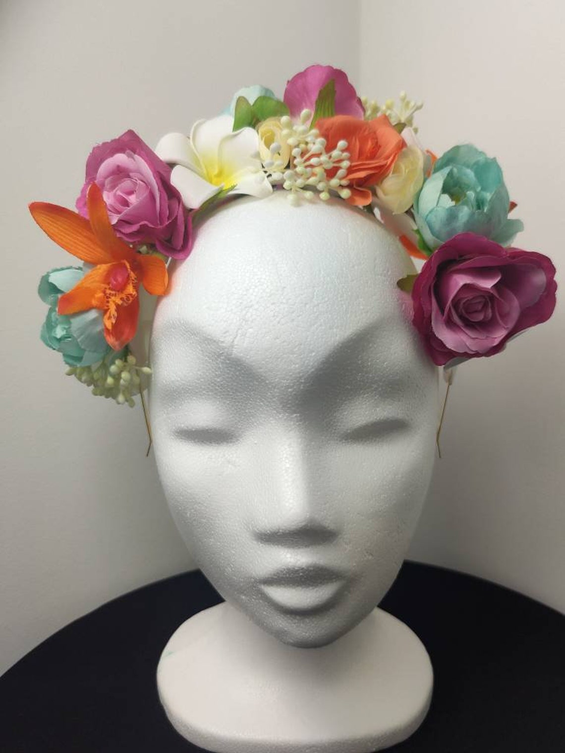 Colourful Tropical Headband Etsy