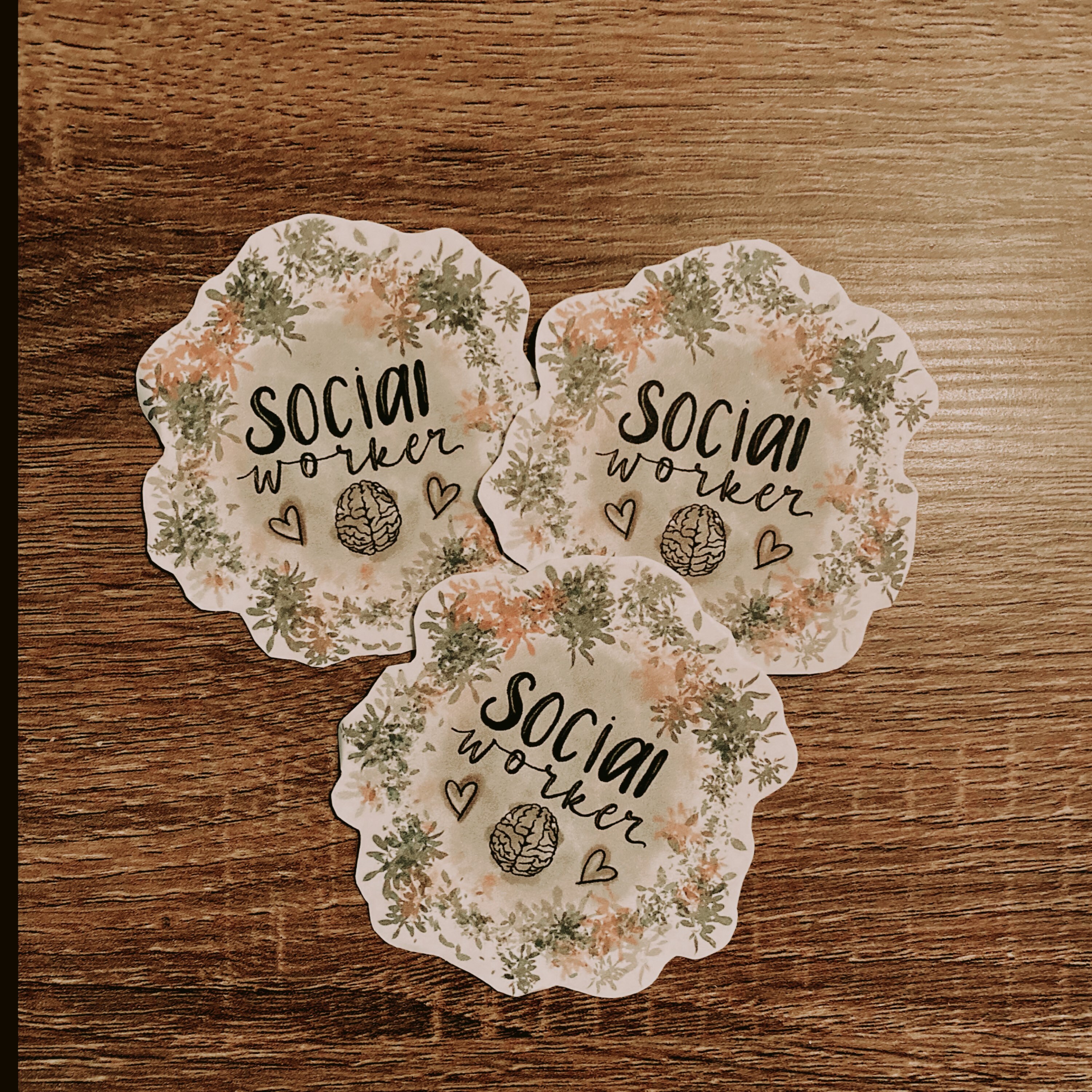 Social Worker Stickers | Etsy