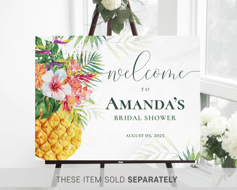 Pineapple Thank You Card Printable Thank You Card Editable - Etsy