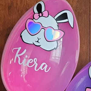 Personalized Jumbo Easter Egg | Custom Name Fillable Egg | Easter Basket Stuffer for Kids | Large Plastic Easter Egg Gift ,easter for boys