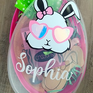 Personalized easter egg, Jumbo easter eggs, Jumbo fillable eggs, Fillable eggs, easter stuffers, plastic eggs for kids, easter eggs for kids