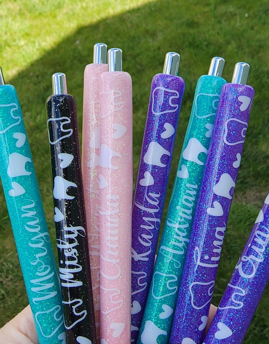 Dental Assistant Pens, Dental Gift, Glitter Dentist Pen,dental Hygiene