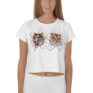 Tiger Lily Crop Top