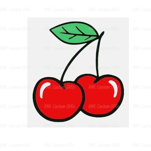 Cherry Cherries SVG JPEG PNG