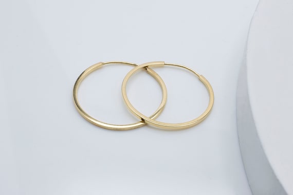 10k gold 2024 sleeper earrings
