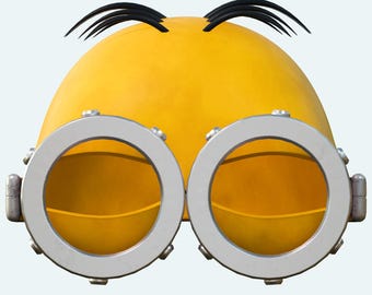 Máscara de Minion para cosplay: archivo STL 3D para impresión 3D
