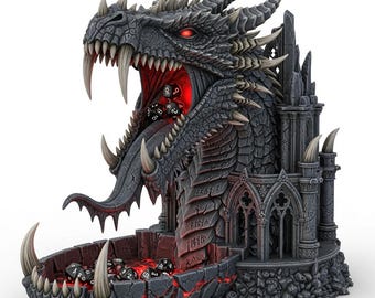 Dragon’s Maw The Dice Tower 3D STL file for 3D printing