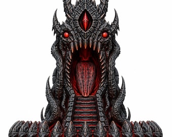 Eldritch Void The Dice Tower 3D STL File for 3D Printing