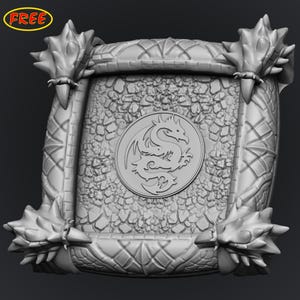 Archivo STL 3D de Dragon’s Maw The Dice Tower para impresión 3D imagen 13