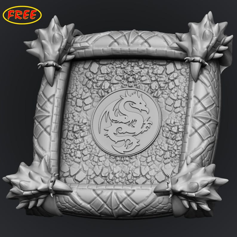 Archivo STL 3D de Dragon’s Maw The Dice Tower para impresión 3D imagen 13