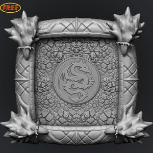 Archivo STL 3D de Dragon’s Maw The Dice Tower para impresión 3D imagen 14