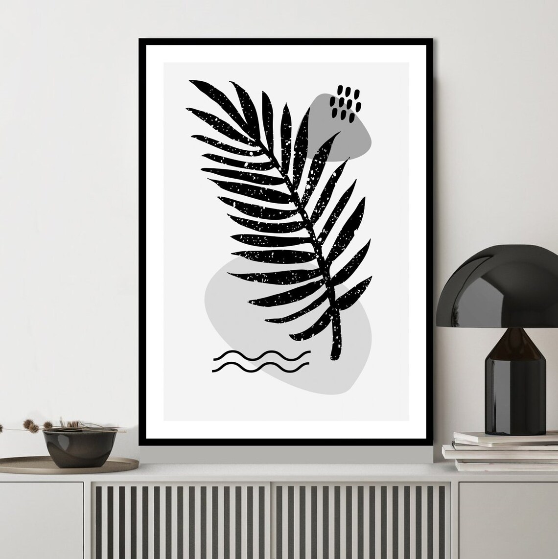Printable Black and White Wall Art Download Boho Gallery Prints for ...