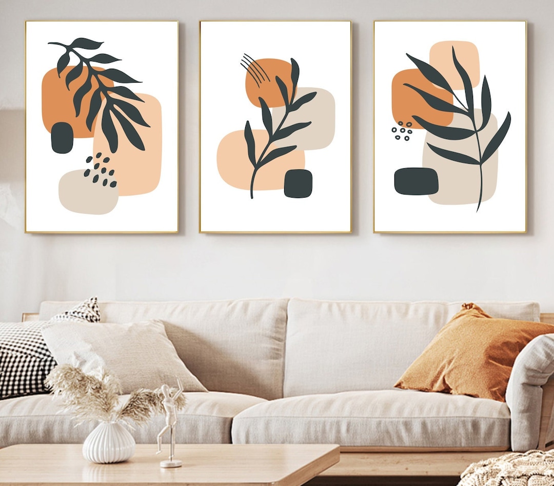 Boho Printable Wall Art Prints Set of 3 Download Gallery Wall Set Boho ...