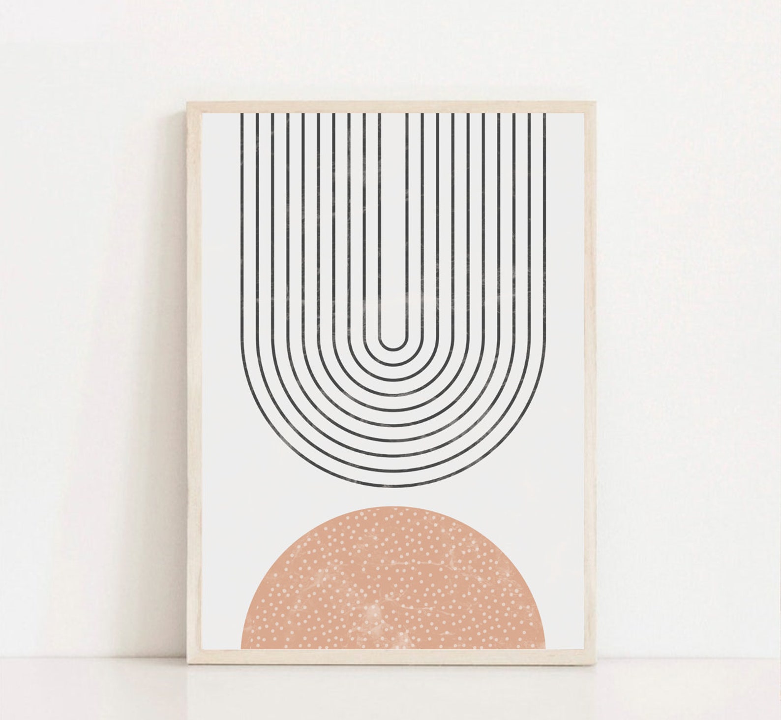 Printable Boho Wall Decor Prints Gallery Wall Art Set Abstract Wall Art ...