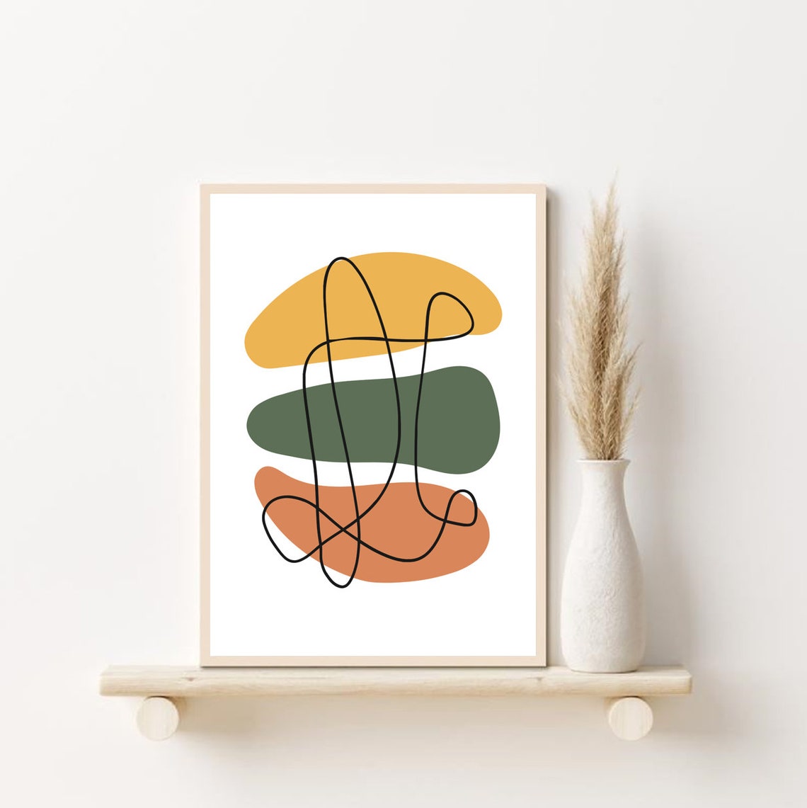 Colorful Wall Art Boho Wall Decor Download Gallery Wall Set - Etsy