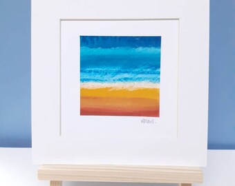 PINTURA - Original Signed Watercolour Seascape Painting (SSM3) por Adele Hart