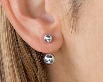 イヤリング TATIANA Silver 925 Star and Ball Ear Jacket Earrings EC3025 MUSINSA | TATIANA (Silver 925) Star and ball ear jacket