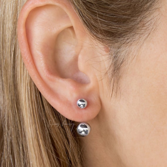 Double ball deals ear jacket