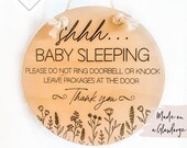 Shhh Svg, Baby Sleeping Svg, Baby Svg, Newborn Svg, Glowforge Svg, Engraving Svg, Laser Cut Files, Svg, DXF, EPS, PDF