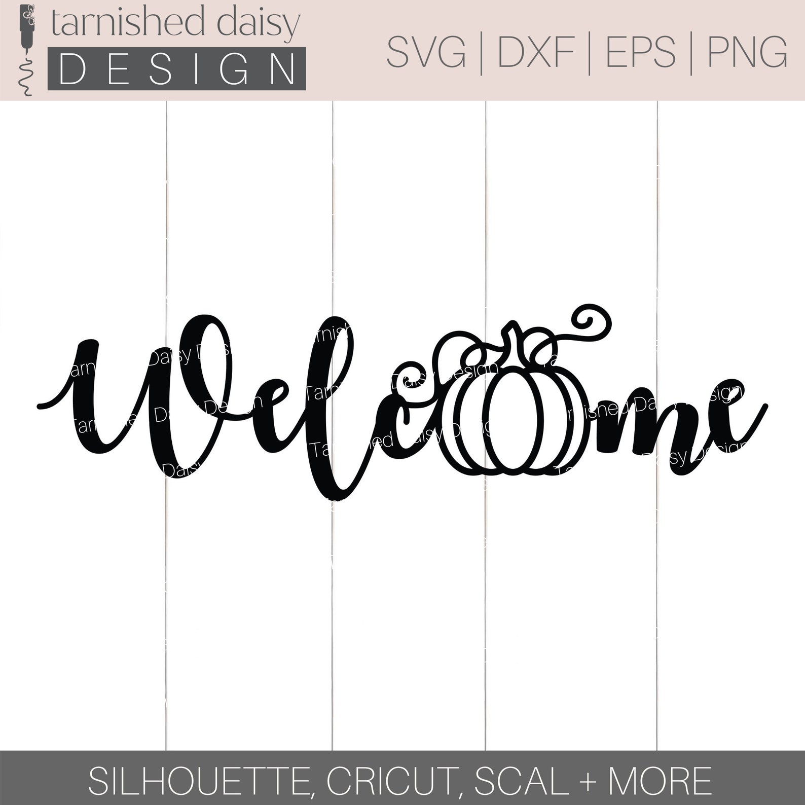 Welcome SVG Welcome Sign With Pumpkin SVG Fall Sign Svg | Etsy
