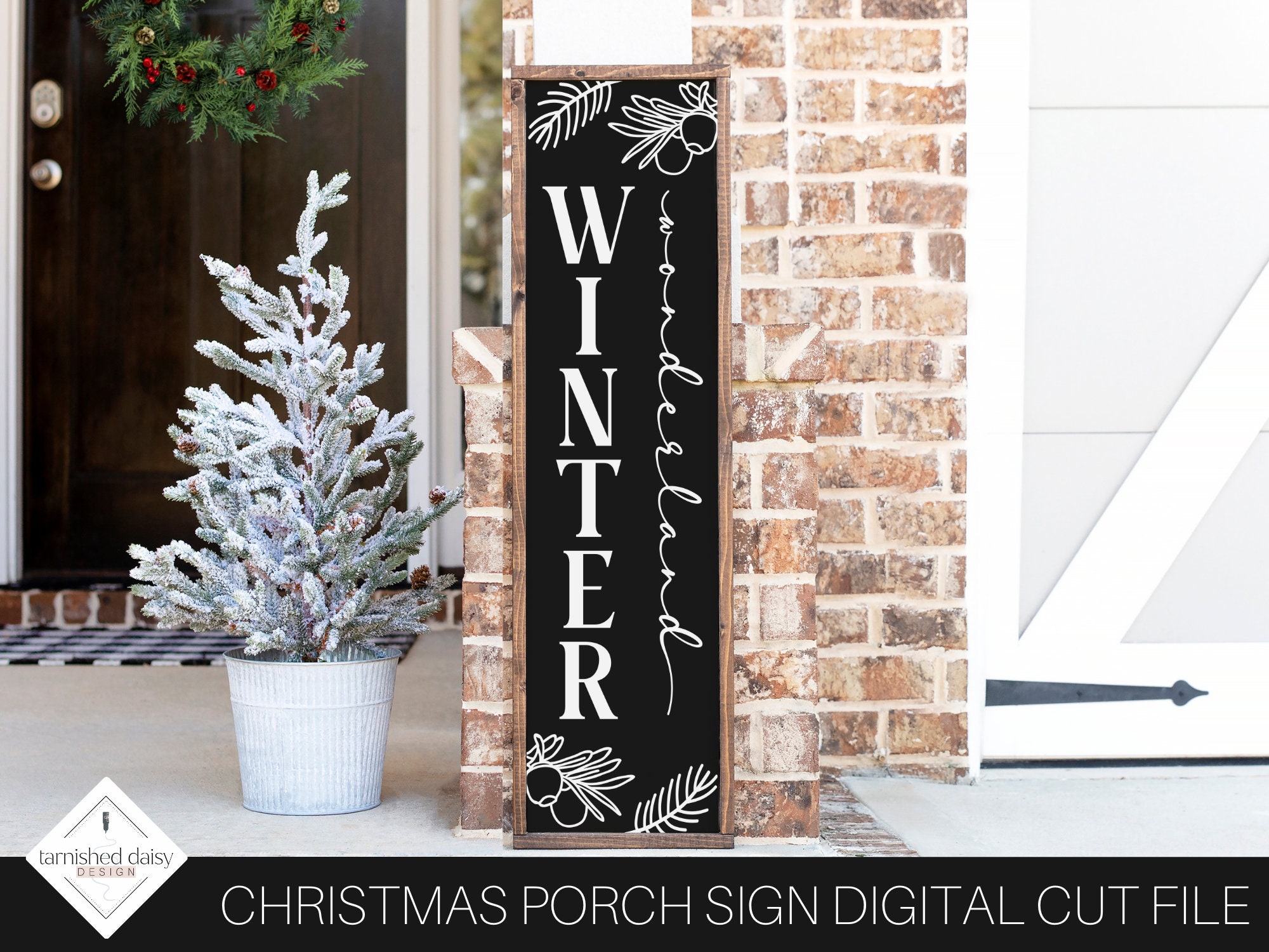Winter Wonderland Svg, Winter Porch Sign Svg, Winter Svg, Christmas Svg ...