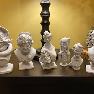Haunted Mansion Dread Family Busts - Complete Set