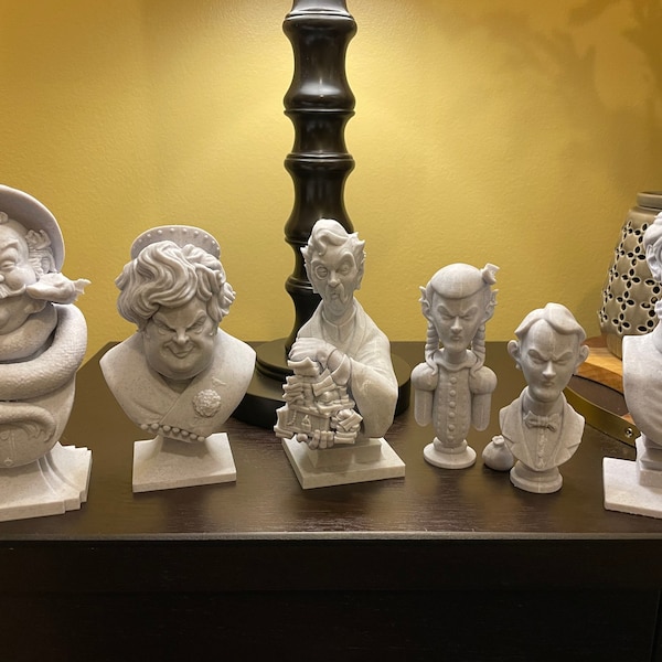 Haunted Mansion Bust Etsy