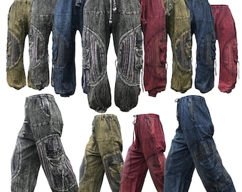 Nepalese Stonewash Gheri Cotton Trousers