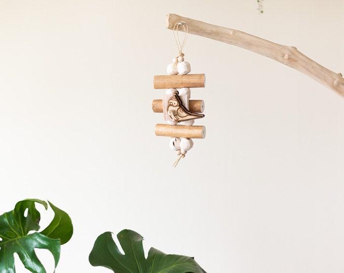 Party Stack Sola Wood Bird Toy, Basswood Bird Toy, Toy for Small and