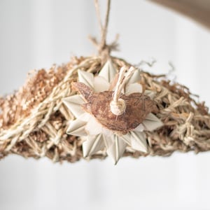 House Finch - foraging toy, natural bird toy, small parrot toy,