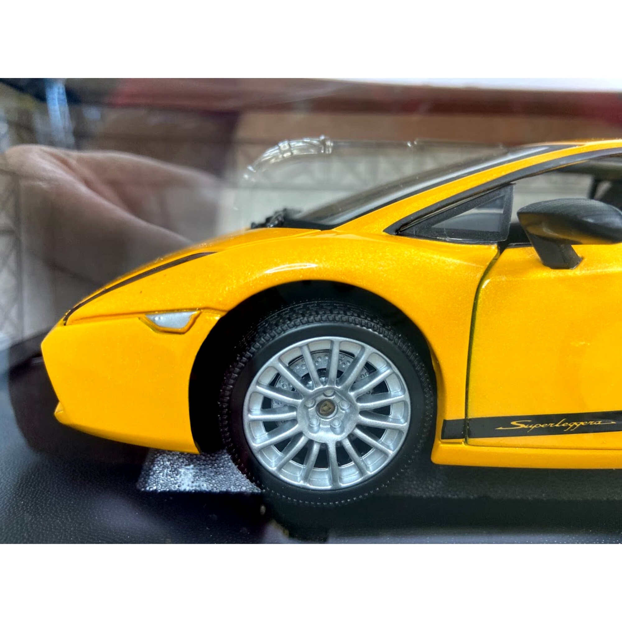 Lamborghini Gallardo Superleggera Geel 1:18 MOTORMAX Gegoten - Etsy  Nederland