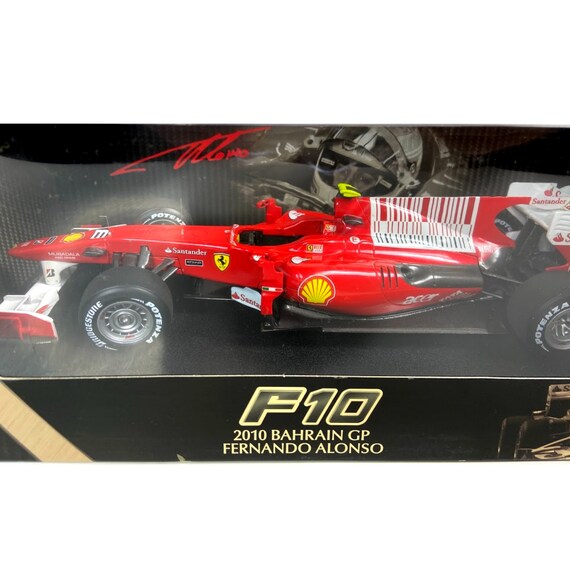 フェラーリ F10 F.ARONSO  BahrainGPedition1/18