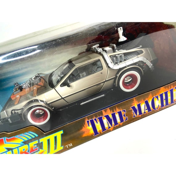 MJ 1/64 - Voiture Retour Vers Le Futur Time Machine - Miniature Moulée
