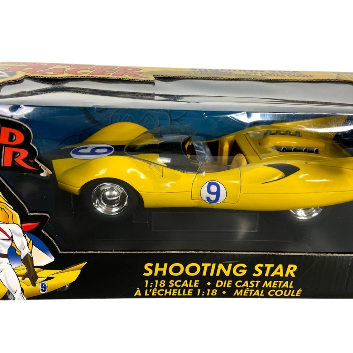 Speed Racer 9 Shooting Star Scale 118 Diecast American Muscle Etsy