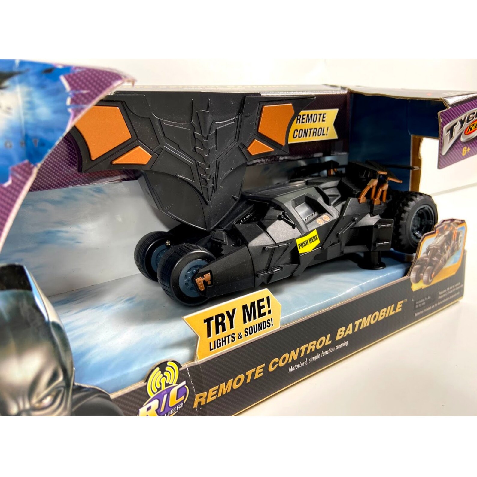Remote Control Batmobile TYCO R/C Diecast Etsy