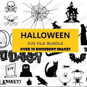 Halloween Thema SVG File Bundle