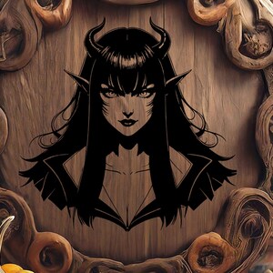 Devil Woman  -  SVG Only