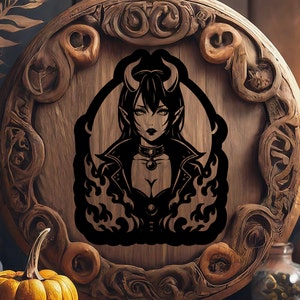 Devil Woman  -  SVG Only