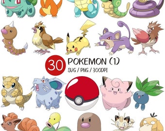 ポケモン SVG | 動物 PNG 漫画バンドル モンスターボール ポケモン図鑑