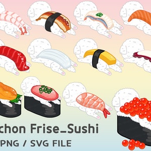 Sushi Clip Art Set – Daily Art Hub // Graphics, Alphabets & SVG